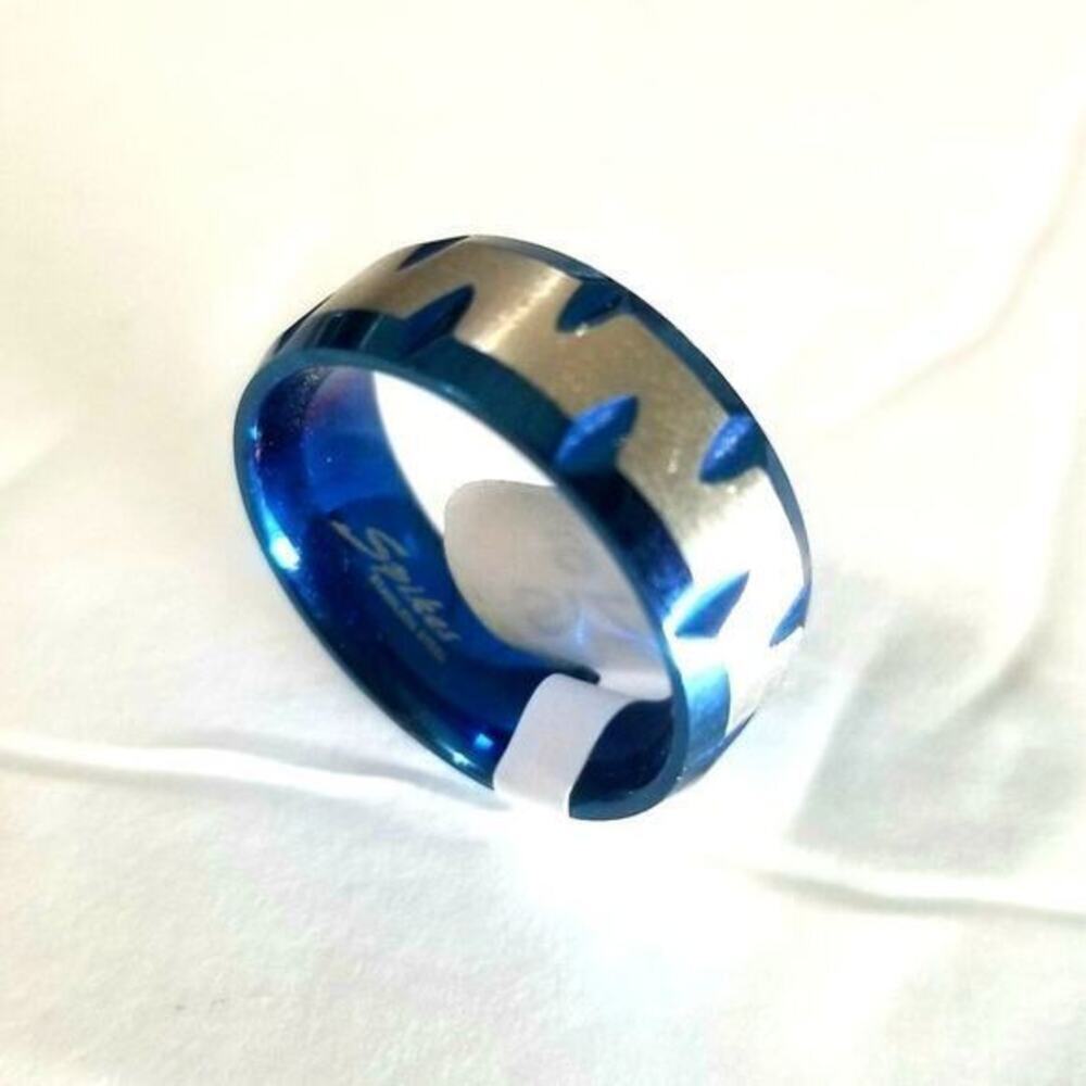 New 316L stainless steel ring size 9 - Picture 2 of 3